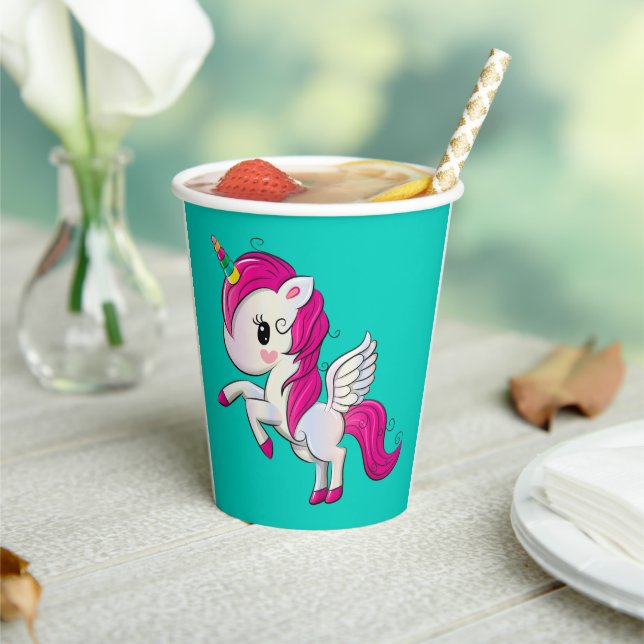 Unicorn Paper Cups (Insitu)