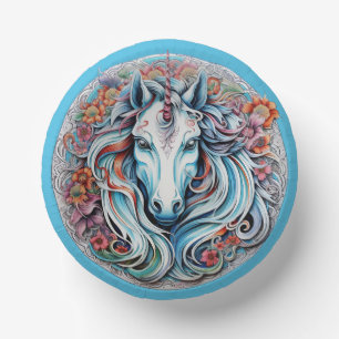 Unicorn Paper Plate