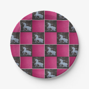 Unicorn Paper Plate