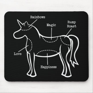 Unicorn Parts Mouse Mat