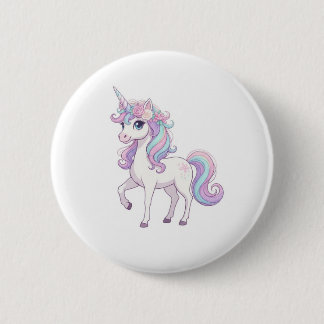 Unicorn Party Button
