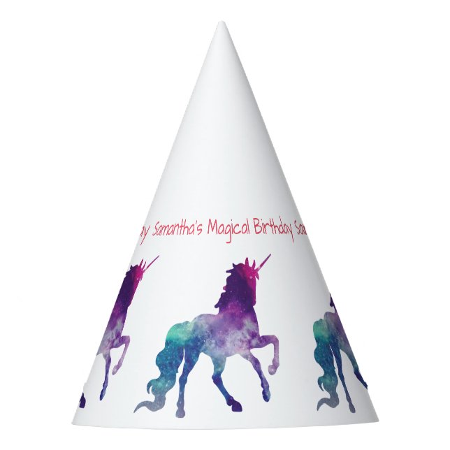 Unicorn - Party Hat (Front)