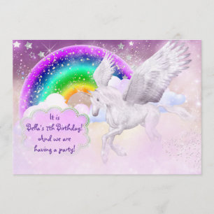 Unicorn Party Invitation