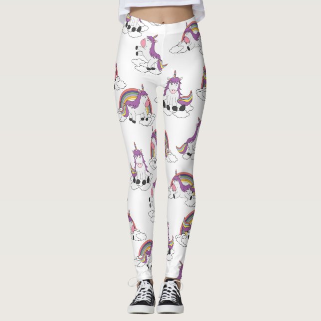 Unicorn Party Leggings (Front)