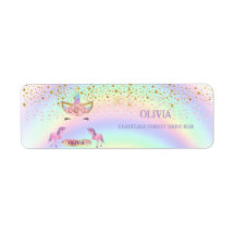 Unicorn party Rainbow 1st Birthday whimsical girl