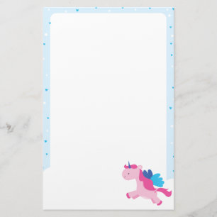 Unicorn Party Stationery