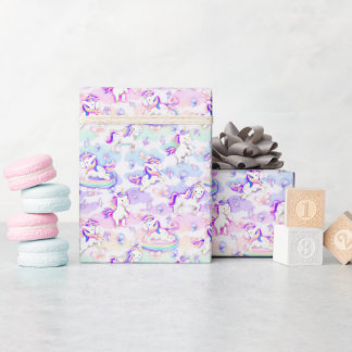 Unicorn Party Wrapping Paper