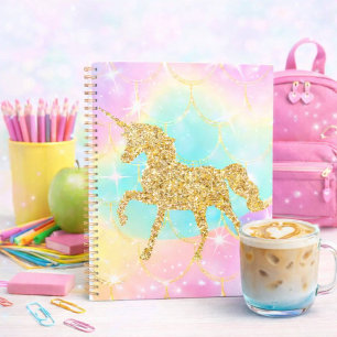 unicorn pastel colours  planner