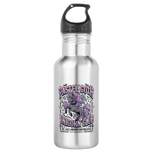 Unicorn Pastel Goth Unicorn Club Commercial Sticke 532 Ml Water Bottle