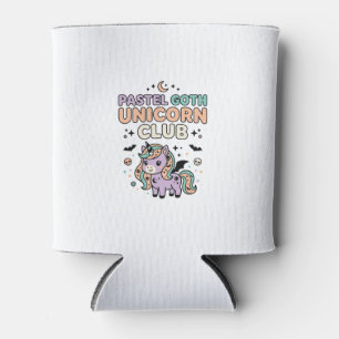 Unicorn Pastel Goth Unicorn Club Trendy Graphic Te Can Cooler