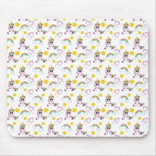 Unicorn pattern mouse mat