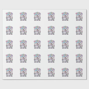 Unicorn Peace Love Pose Unicorn White Background S Wrapping Paper