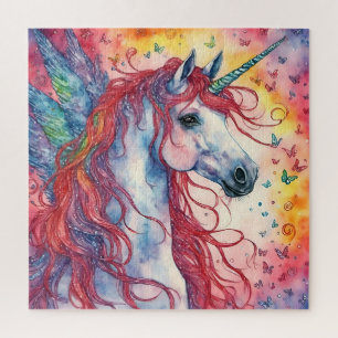 Unicorn Pegasus Jigsaw Puzzle