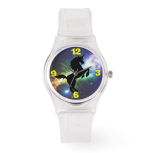 Unicorn Pegasus Silhouette fantasy Watch