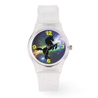 Unicorn Pegasus Silhouette fantasy Watch