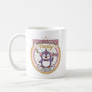 Unicorn Penguicorn Party POD Ready Zazzle Design_1 Coffee Mug