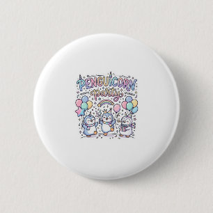 Unicorn Penguicorn Party Premium Vector Vector Des 6 Cm Round Badge
