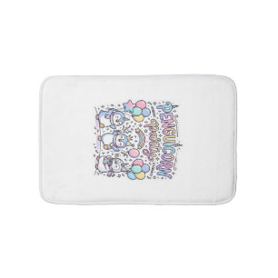 Unicorn Penguicorn Party Premium Vector Vector Des Bath Mat