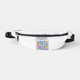 Unicorn Periodic Table of Magic Trendy Cute Gift D Bum Bags
