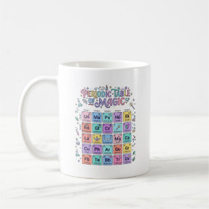 Unicorn Periodic Table of Magic Trendy Cute Gift D Coffee Mug