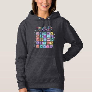 Unicorn Periodic Table of Magic Trendy Cute Gift D Hoodie