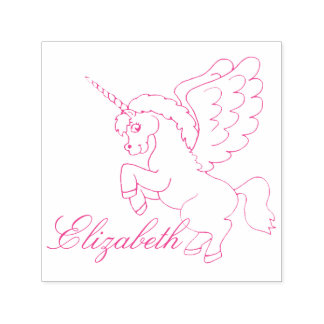 Unicorn Personalise Self-inking Stamp