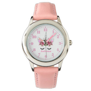 Unicorn Personalised Custom Kid's Watch