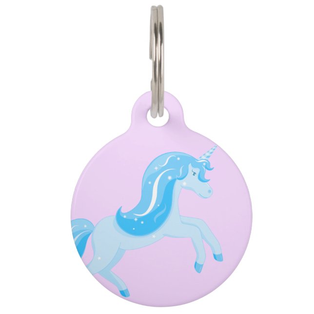 Unicorn Pet Tag (Front)