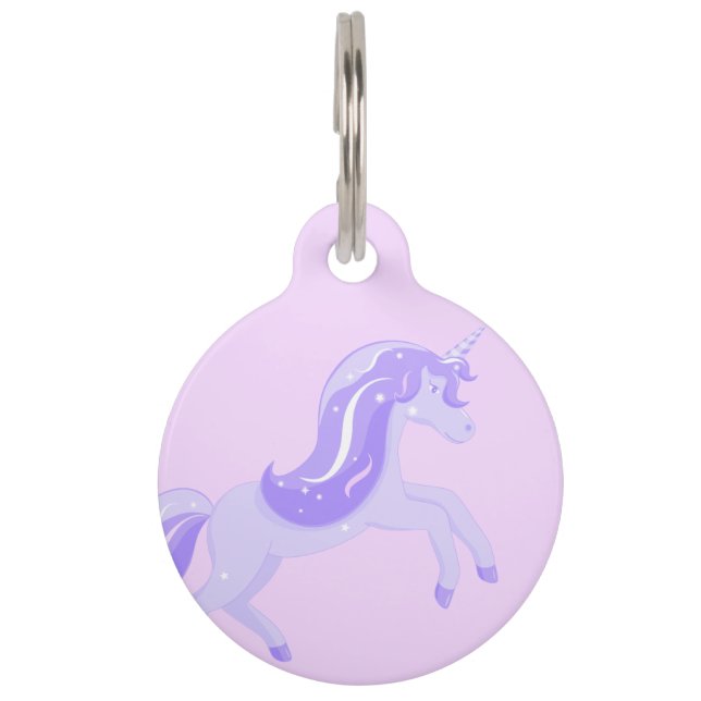 Unicorn Pet Tag (Front)