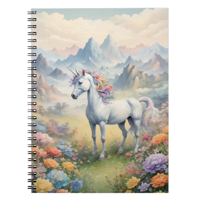 Unicorn Photo Notebook (Front)