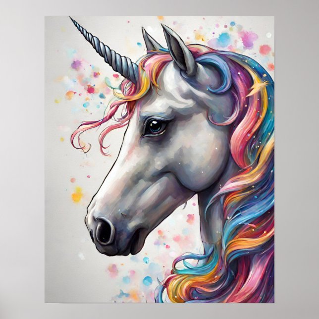 UNICORN picture ART Poster (Front)
