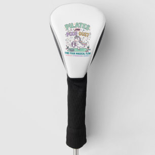 Unicorn Pilates and Pixie Dust Bold Typography T-S Golf Head Cover