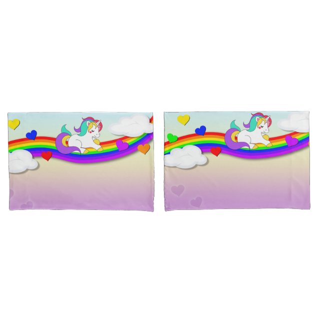 Unicorn Pillowcase (Front-Set)