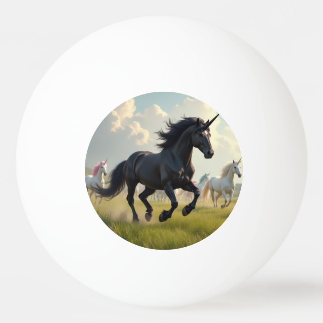 Unicorn Ping Pong Ball (Front)