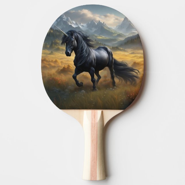 Unicorn Ping Pong Paddle (Front)