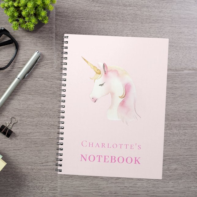 Unicorn pink girl notebook (Creator Uploaded)