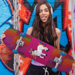 UNICORN PINK SKATEBOARDS FOR GIRLS<br><div class="desc">UNICORN SKATEBOARD</div>