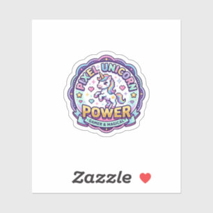 Unicorn Pixel Unicorn Power POD Ready Apparel Grap