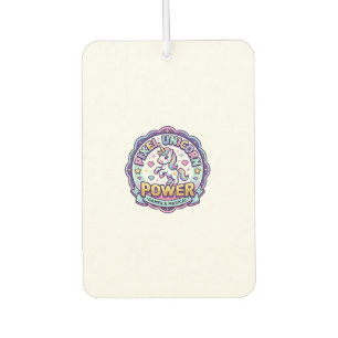 Unicorn Pixel Unicorn Power POD Ready Apparel Grap Car Air Freshener