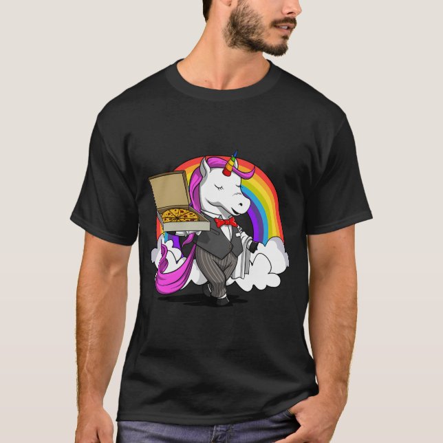 Unicorn Pizza T-Shirt (Front)