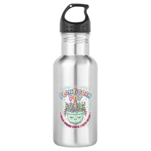 Unicorn Planticorn Pot Graphic Design Graphic Tee 532 Ml Water Bottle