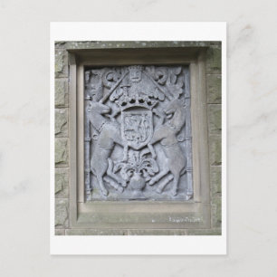 Unicorn Plaque Postcard