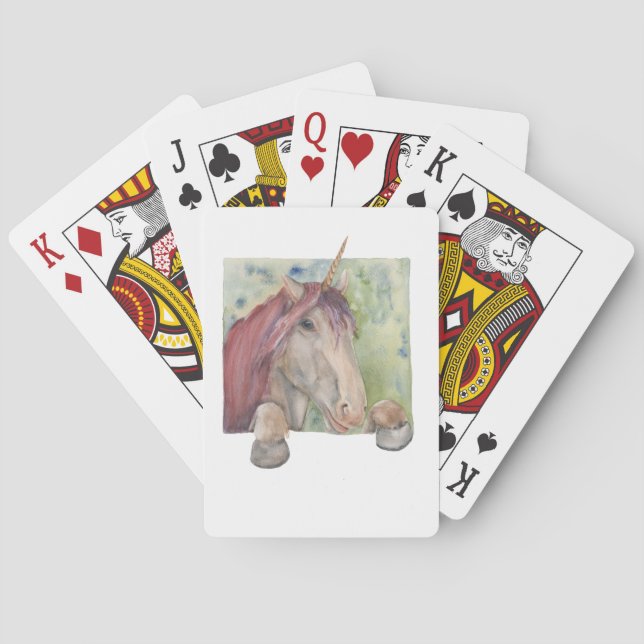 Unicorn Playing Cards (Back)