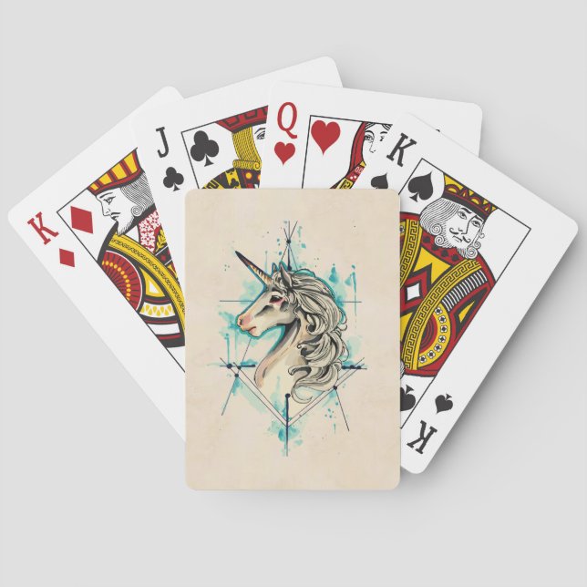 Unicorn Playing Cards (Back)