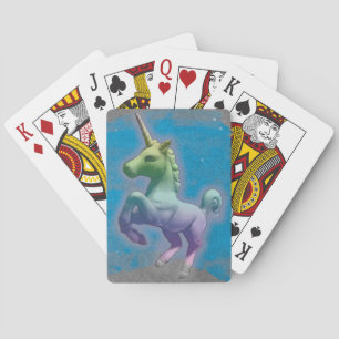 Unicorn Playing Cards Standard (Blue Nebula)