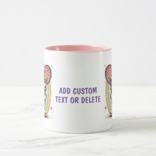 Unicorn Playing Pickleballer Sports Lover Mug