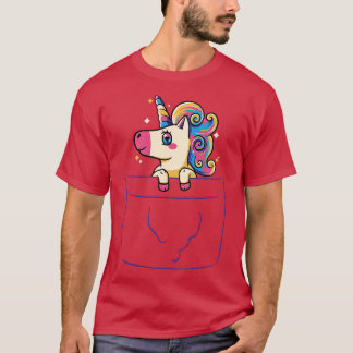 Unicorn Pocket by Tobe Fonseca T-Shirt