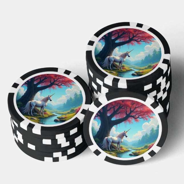 Unicorn Poker Chips (Stack)