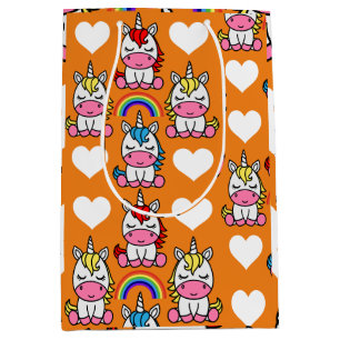 Unicorn Pony Birthday Medium Gift Bag