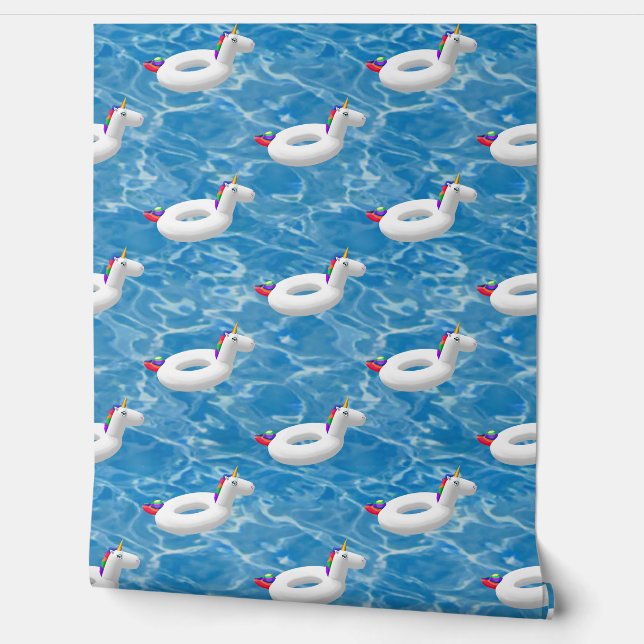 Unicorn pool toy  wallpaper (Unrolling)